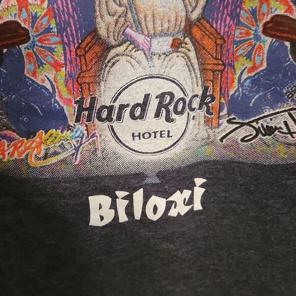 Hard Rock Cafe Biloxi Series 29 Jimi Hendrix T-Shirt Women's Size L - Picture 3 of 8